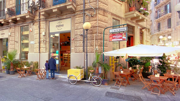 Palermo - Frühstück im CUMA Natural Bar & Fresh Market