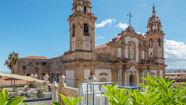 La chiesa 'San Domenico' nel quartiere 'La Loggia'